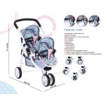 Doll Stroller Manufacturer - Foldable Environmentally Friendly Iron Frame