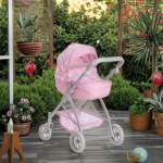Baby Stroller Manufacturer - OEM ODM 3 in 1 Easy Folding Big Pram