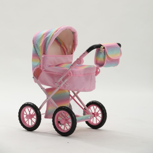 Multifunctional Pram Manufacturer - Foldable Doll Pram Toys Girls