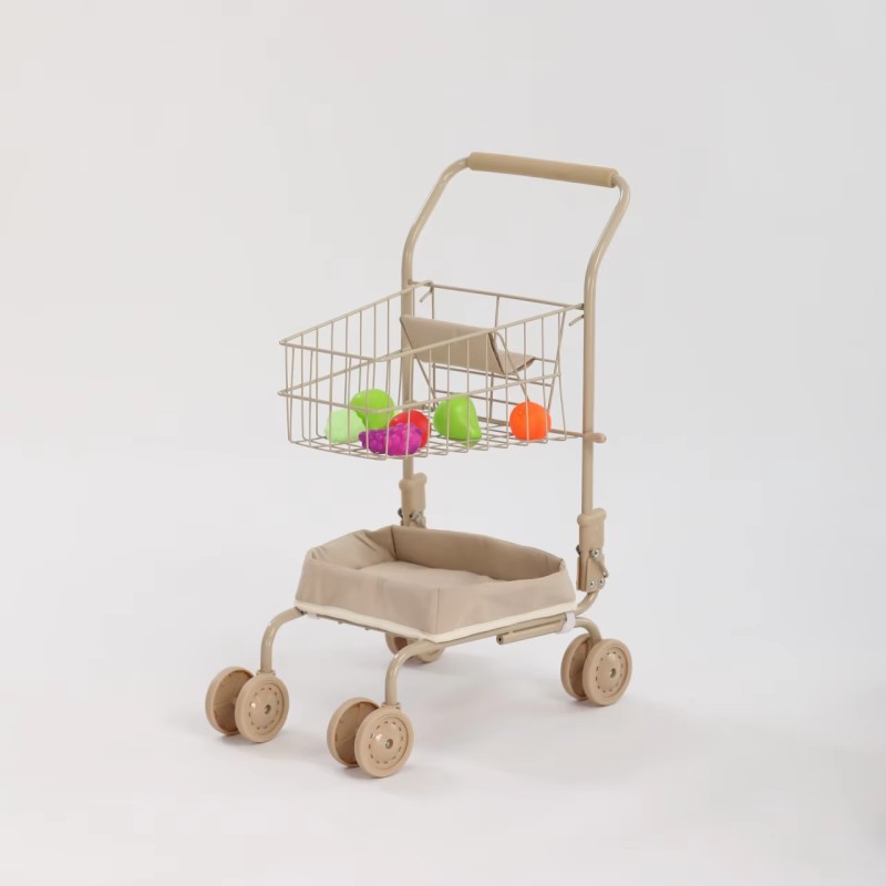 Shopping Trolley Manufacturer - Factory Direct Small Metal Go-Cart