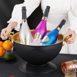 Ice Bucket Manufacturer - Customized Stainless Steel Golden Cooler