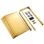 Service Trolley Manufacturer - Golden Arc 3 Layer Hotel Kitchen