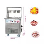 Ice Cream Roll Machine Factory - Double Pan Handcart Commercial Fried