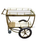 Restaurant Car Factory - Custom Two Shelves Stainless Steel Liquor