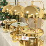 Catering Equipment Manufacturer - Luxury Elegant Silver Chaffing Dish