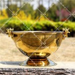 Beer Cooler Factory - Stainless Steel Camping Bar Ware 38cm Round