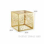 Cake Display Manufacturer - Hot Selling Gold Silver Straight Branch