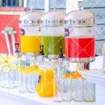 Beverage Dispenser Factory - Catering Acrylic Drink Dispenser 3 Tanks