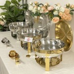 Chafing Dish Factory - Hot Selling Round Buffet Luxury Catering Set