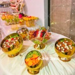 Salad Bowl Factory - Hotel Buffet Rose Golden Stainless Steel Stand