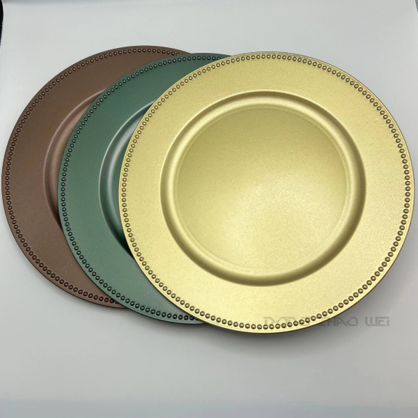 Charger Plates Factory - 2025 Hot Restaurant Supplies Banquet Hotel