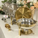 Food Warmer Manufacturer - Hotel Catering 5L New Design Buffet Set