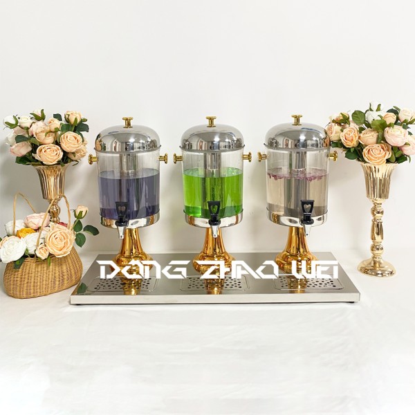 Drink Dispenser Manufacturer - Commercial Catering 8/16/24L 3 Tanks
