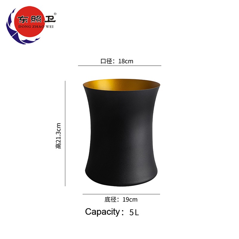 Ice Bucket Manufacturer - New Design Matte Texture Party Black