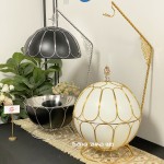 Buffet Dish Manufacturer - Restaurant 8L Round Golden Luxury Hanging