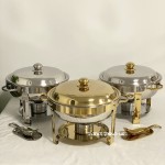 Catering Equipment Factory - Luxury Buffet Food Warmer 5L Round
