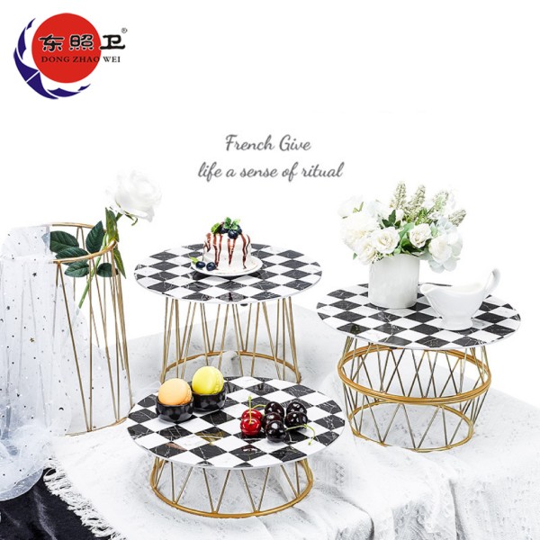 Cake Stand Manufacturer - Imiter Porcelain Round Plate Luxury