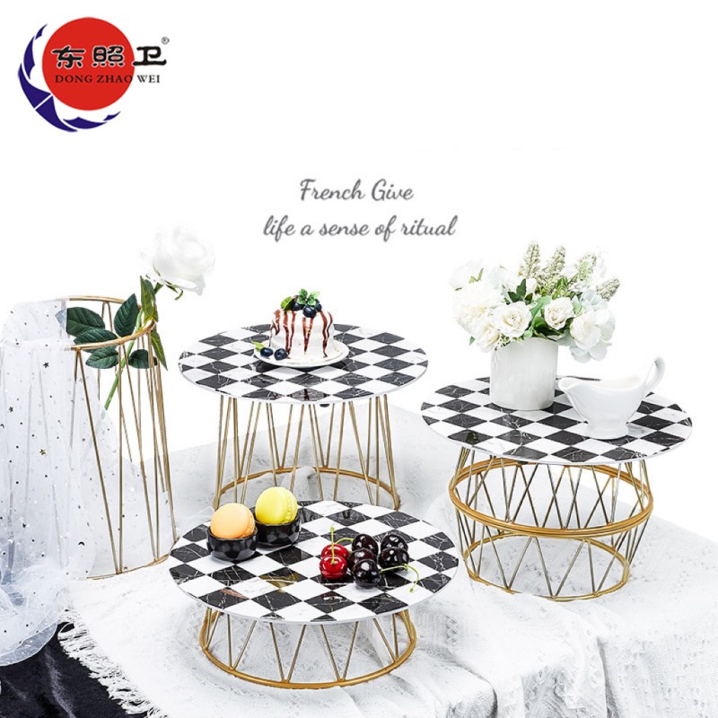 Cake Stand Manufacturer - Imiter Porcelain Round Plate Luxury