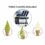 Ice Cream Machine Manufacturer - Factory Custom 3 Flavors Soft Serve