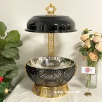 Food Warmer Factory - Luxury Stainless Steel Fancy Black White