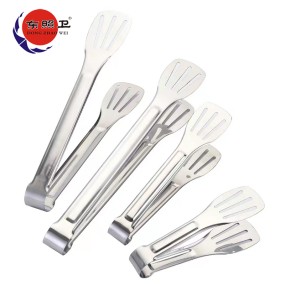 Food Tongs Manufacturer - Factory Various Size Metal 5/7/9/12 Inches
