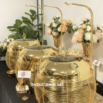 Food Server Manufacturer - Round Elegant Designer Chaffing Dish Lid