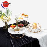 Cake Stand Manufacturer - Imiter Porcelain Round Plate Luxury