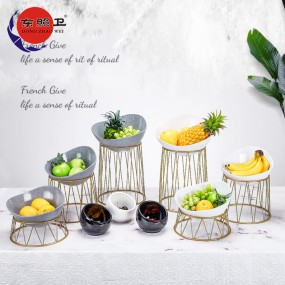 Display Stand Manufacturer - Modern Style Gold Stainless Steel