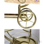 Restaurant Car Factory - Custom Two Shelves Stainless Steel Liquor