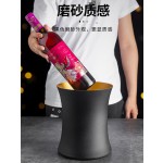 Ice Bucket Manufacturer - New Design Matte Texture Party Black