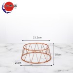 Display Stand Manufacturer - Modern Style Gold Stainless Steel