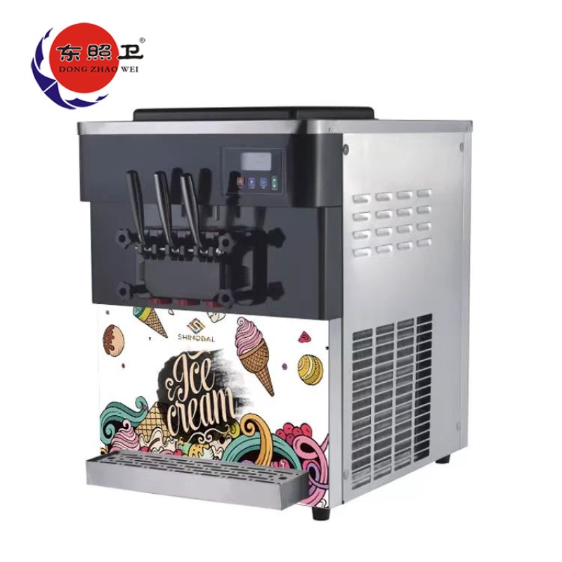 Ice Cream Maker Manufacturer - Professional Custom Logo 3 Flavor