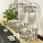 Chafing Dish Manufacturer - Elegant Polished Melting Design New Style