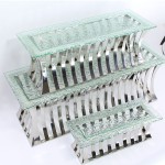 Glass Platter Manufacturer - Party Extra Large Serving Silver Catering