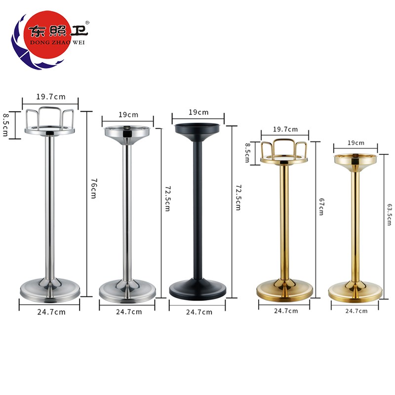 Ice Bucket Stand Manufacturer - Factory Supplies European Style Gloden