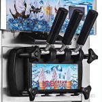 Ice Cream Machine Manufacturer - Factory Custom 3 Flavors Soft Serve