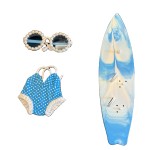 Vinyl Doll Clothes Factory - Custom 17cm Summer Suit for Toys