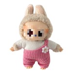 Rabbit Keychain Manufacturer - Custom Movable Ear PP Cotton Pendant