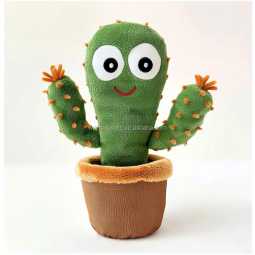 Talking Cactus Toy Factory - Custom Rechargeable Dancing Plush