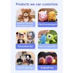 Custom Bear Plush Toy Factory - OEM/ODM Soft Stuffed Animal with Logo