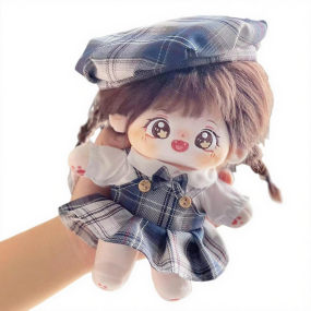 Doll Clothes Set Manufacturer - Custom 17cm Plush Hamburger Theme