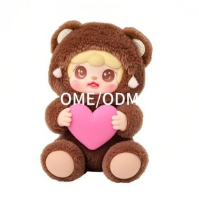 Eggshell Chick Doll Factory - Custom Plastic Plush Handmade Detail