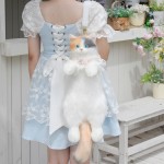 Girls Cat Plush Backpack Factory - OEM Custom Party Gift 14+
