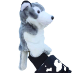 Plush Hand Puppet Bear Manufacturer - OEM Custom Crochet Glove Doll