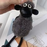Cotton Lamb Keychain Manufacturer - Bulk Custom Plush Pendant Doll