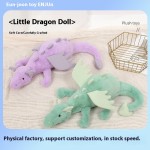 Snow Dragon AI Doll Manufacturer - OEM Custom Plush Dinosaur Pillow