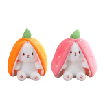 Strawberry Rabbit Toy Supplier - OEM Custom Transformed Bunny