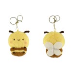 Honeybee Plush Keychain Manufacturer - OEM Custom Teacher Gift