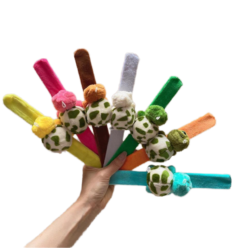 Sea Turtle Plush Toy Factory - OEM Custom Snap Bracelet Design