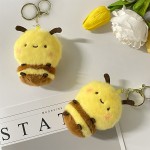 Honeybee Plush Keychain Manufacturer - OEM Custom Teacher Gift